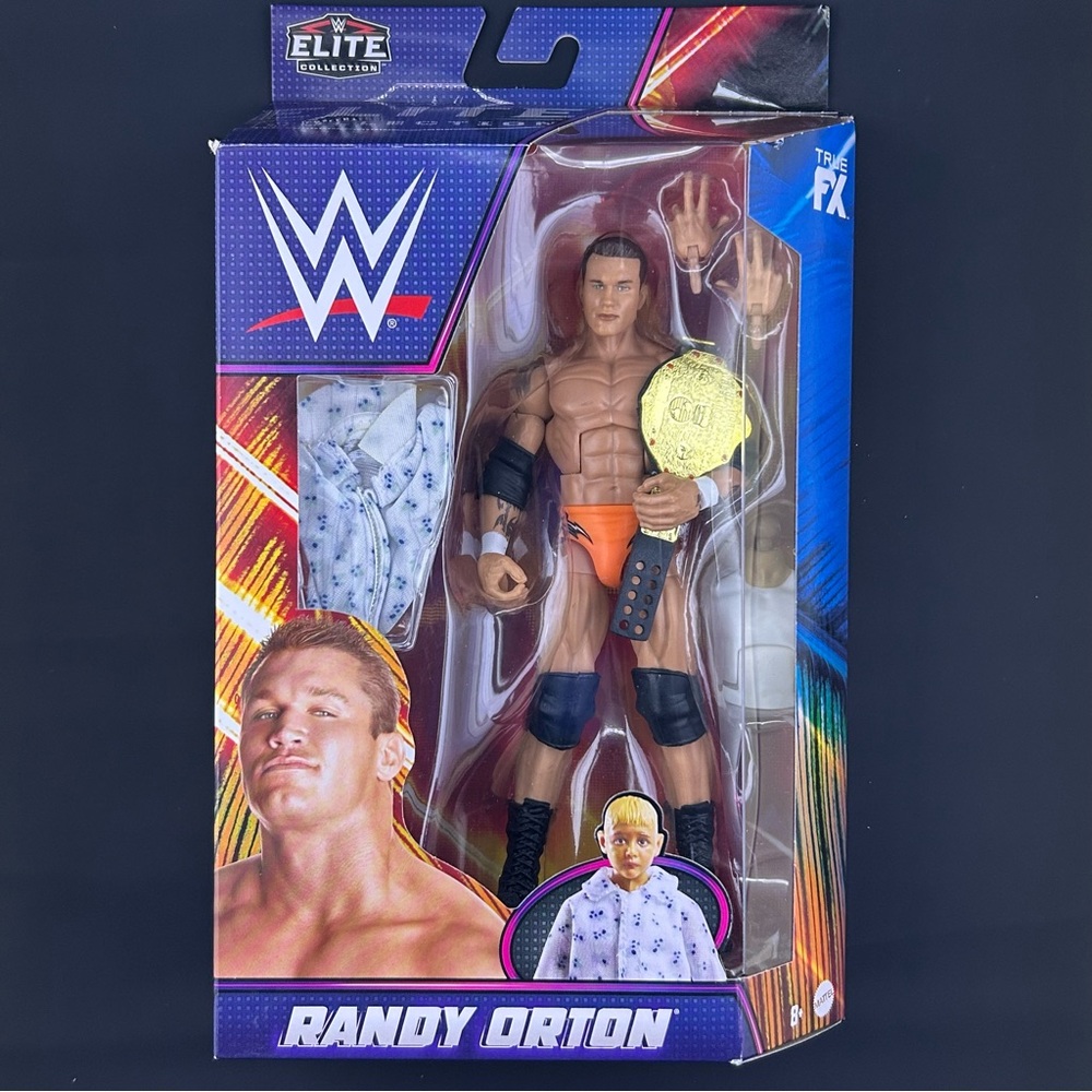 Mattel WWE Elite Summerslam Randy Orton Wrestling Figure 2022 World Championship